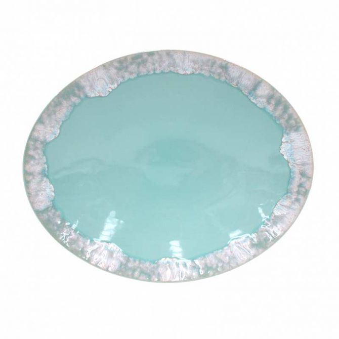 Casafina Aqua Taormina Oval Platter