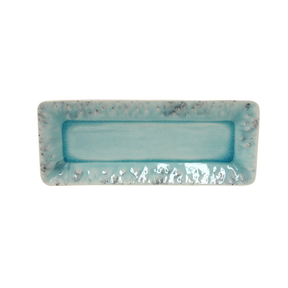 Costa Nova Madeira Blue Rectangular Tray, 10.5