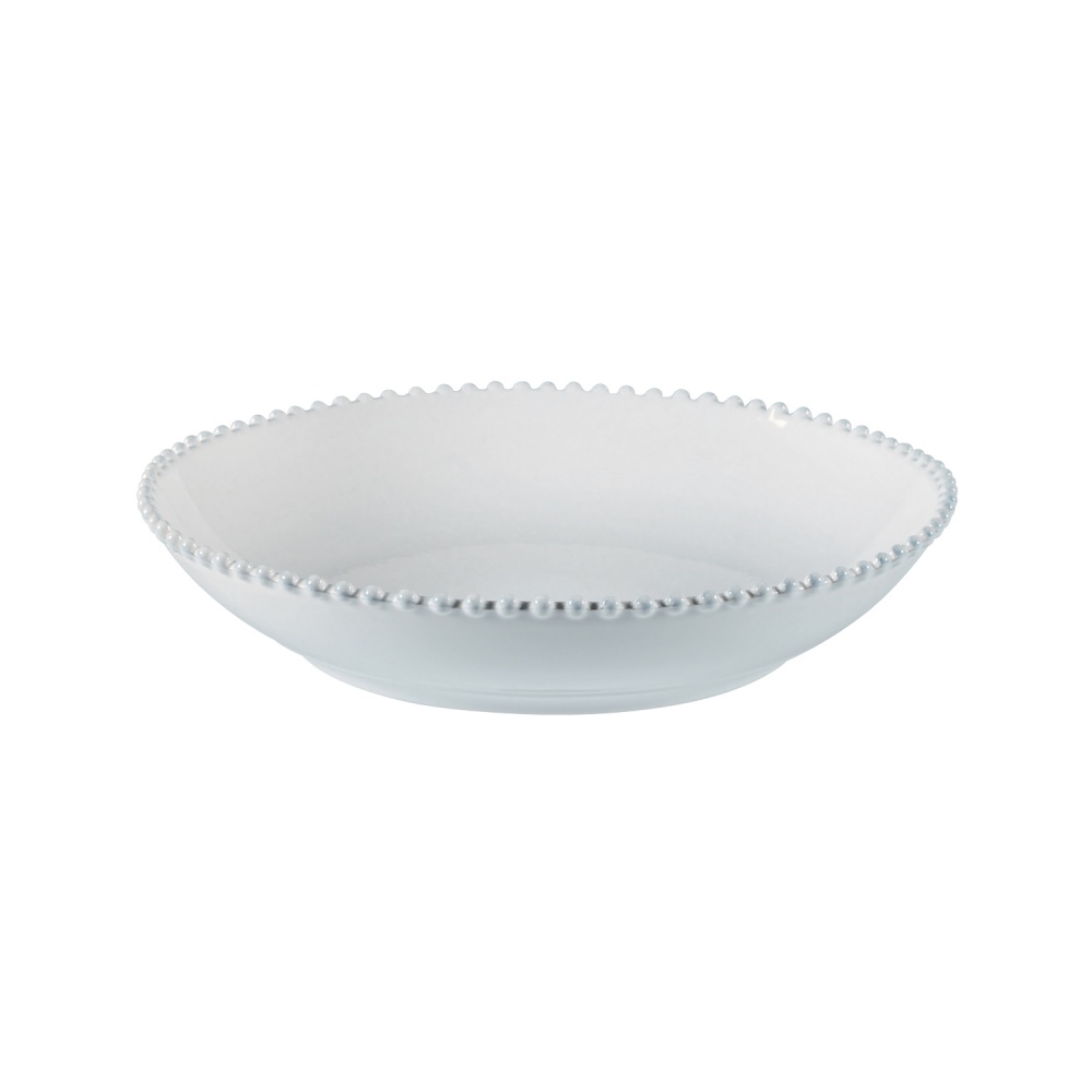 Costa Nova Pearl White Salad Bowl, 13.5