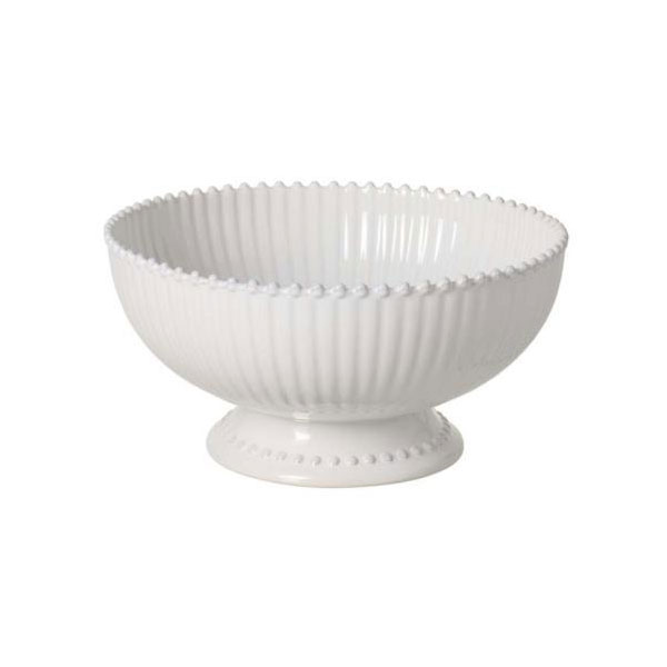 Costa Nova Pearl White Centerpiece Bowl