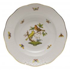 Herend Rothschild Bird Rim Soup, Motif 6