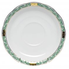 Herend Chinese Bouquet Garland Green Tea Saucer