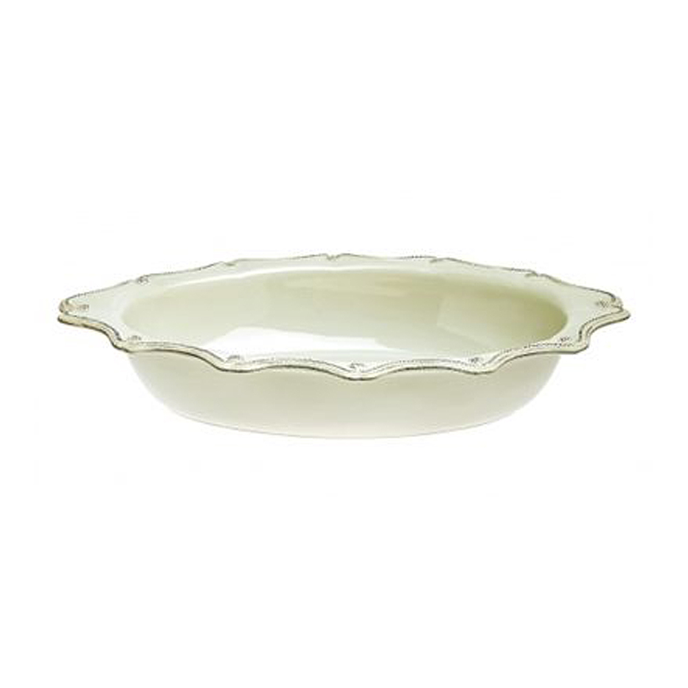 Juliska Berry and Thread Whitewash Large Oval Baker
