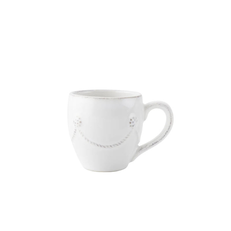 Juliska Berry and Thread Espresso Cup, Whitewash