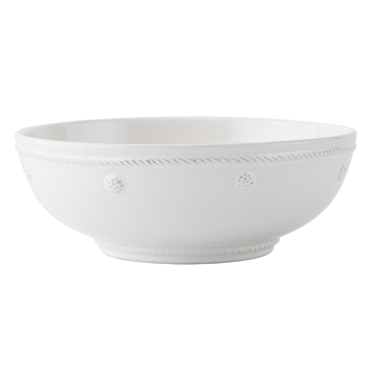 Juliska Berry and Thread Whitewash Coupe Pasta Bowl