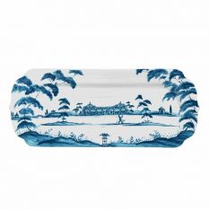 Juliska Country Estate Delft Blue Hostess Tray, Garden Party