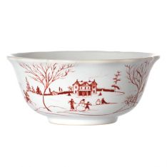 Juliska Country Estate Winter Frolic Ruby Cereal/Ice Cream Bowl