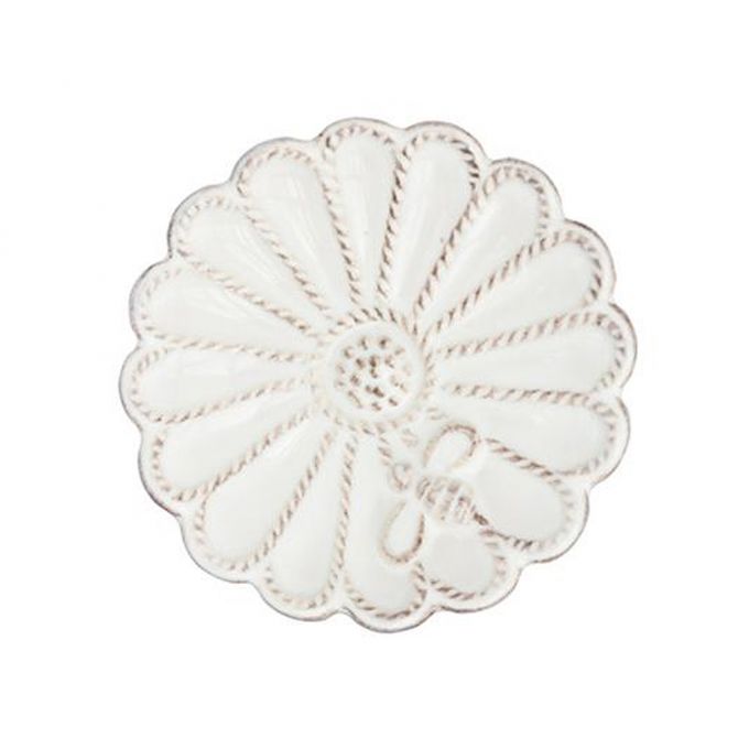 Juliska Jardins du Monde Whitewash Mini Blossom Dish