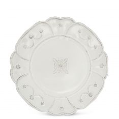 Juliska Jardins du Monde Whitewash Salad/Dessert Plate