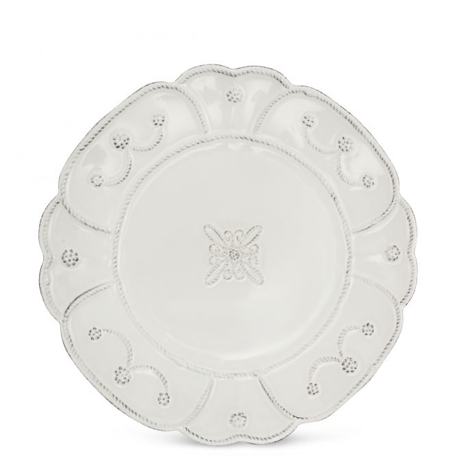 Juliska Jardins du Monde Whitewash Salad/Dessert Plate