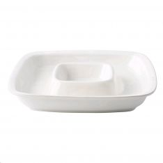 Juliska Puro Whitewash Chip and Dip