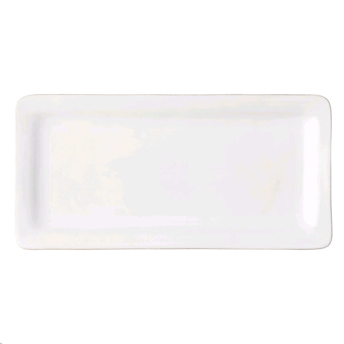 Juliska Puro Whitewash Rectangular Appetizer Platter