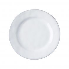 Juliska Quotidien White Truffle Dessert Salad Plate