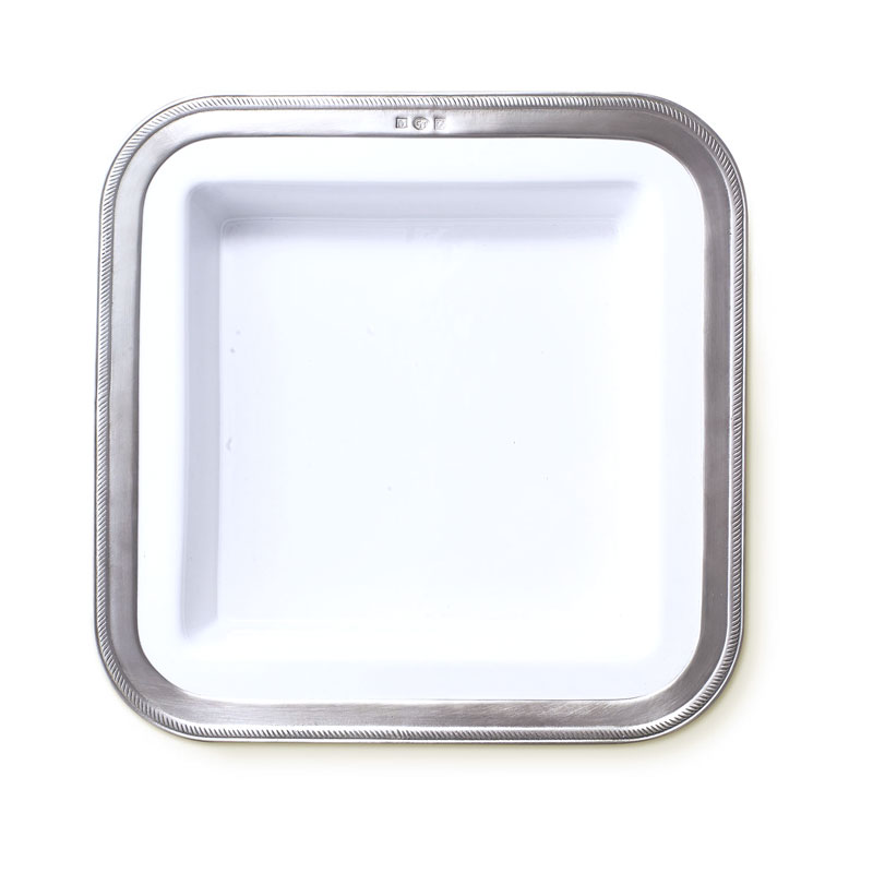Match Pewter Luisa Square Serving Dish
