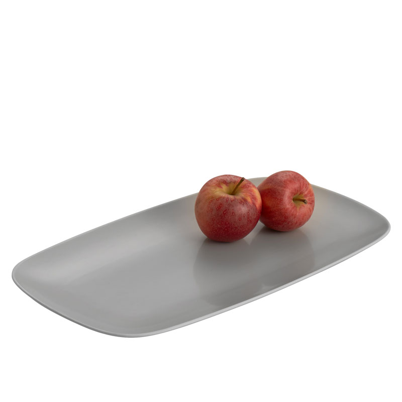 Nambe POP Rectangular Platter, Slate