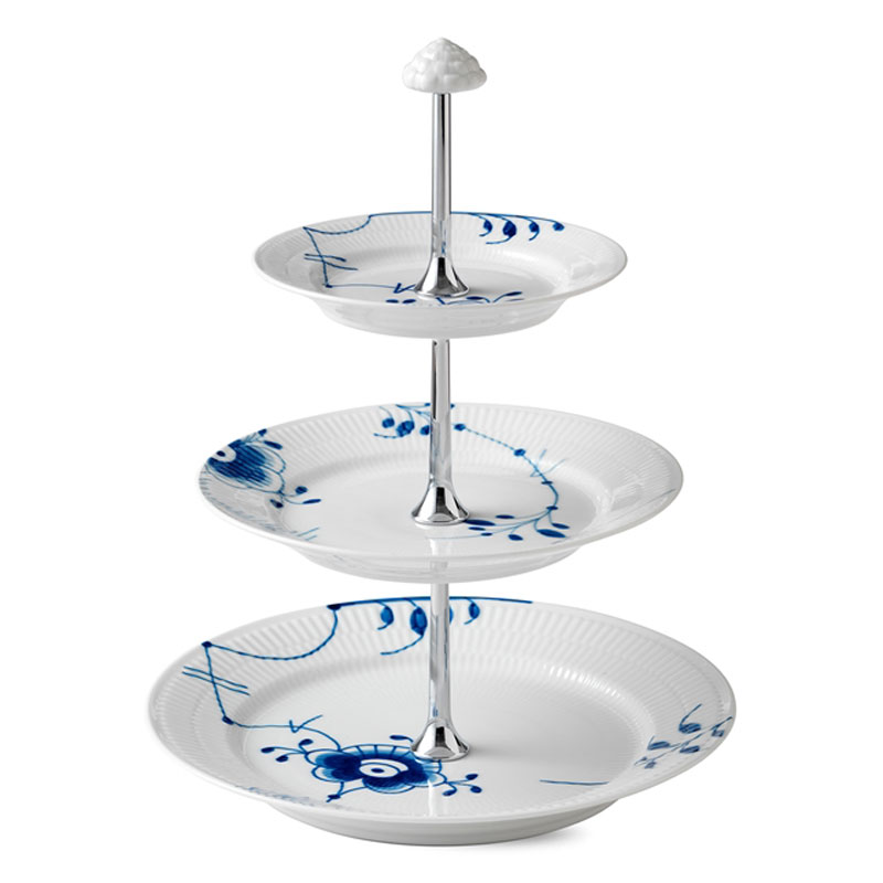 Royal Copenhagen Blue Fluted Mega Etagere