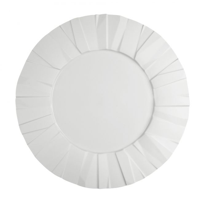 Vista Alegre Matrix White Dinner Plate