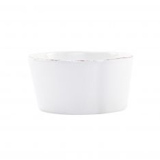 Vietri Melamine Lastra White Condiment Bowl