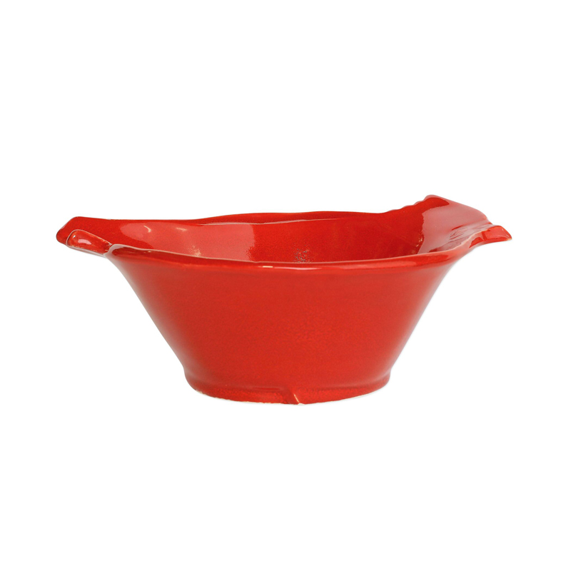 Vietri Lastra Red Bowl, Medium