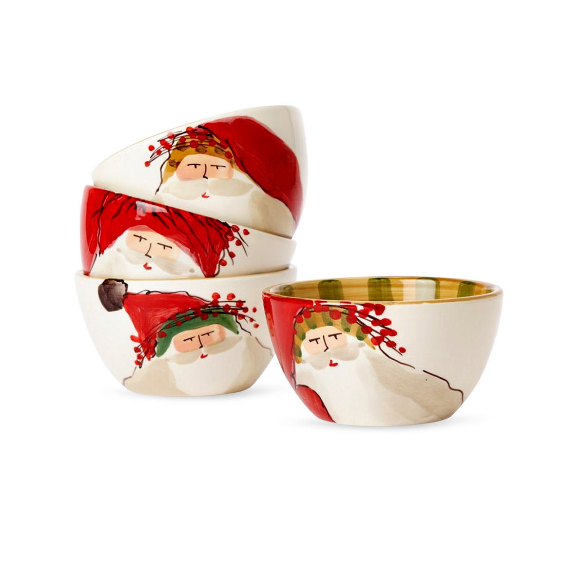 Vietri Old St. Nick Cereal Bowl (Assorted)