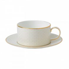 Wedgwood Arris Teacup & Saucer Set
