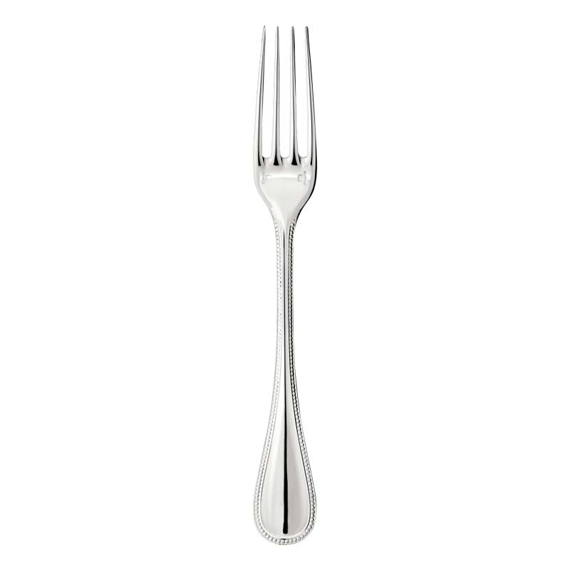 Christofle Perles Silver Plated Dinner Fork