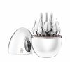 Christofle Mood Silver Plated 24 Piece Flatware Set