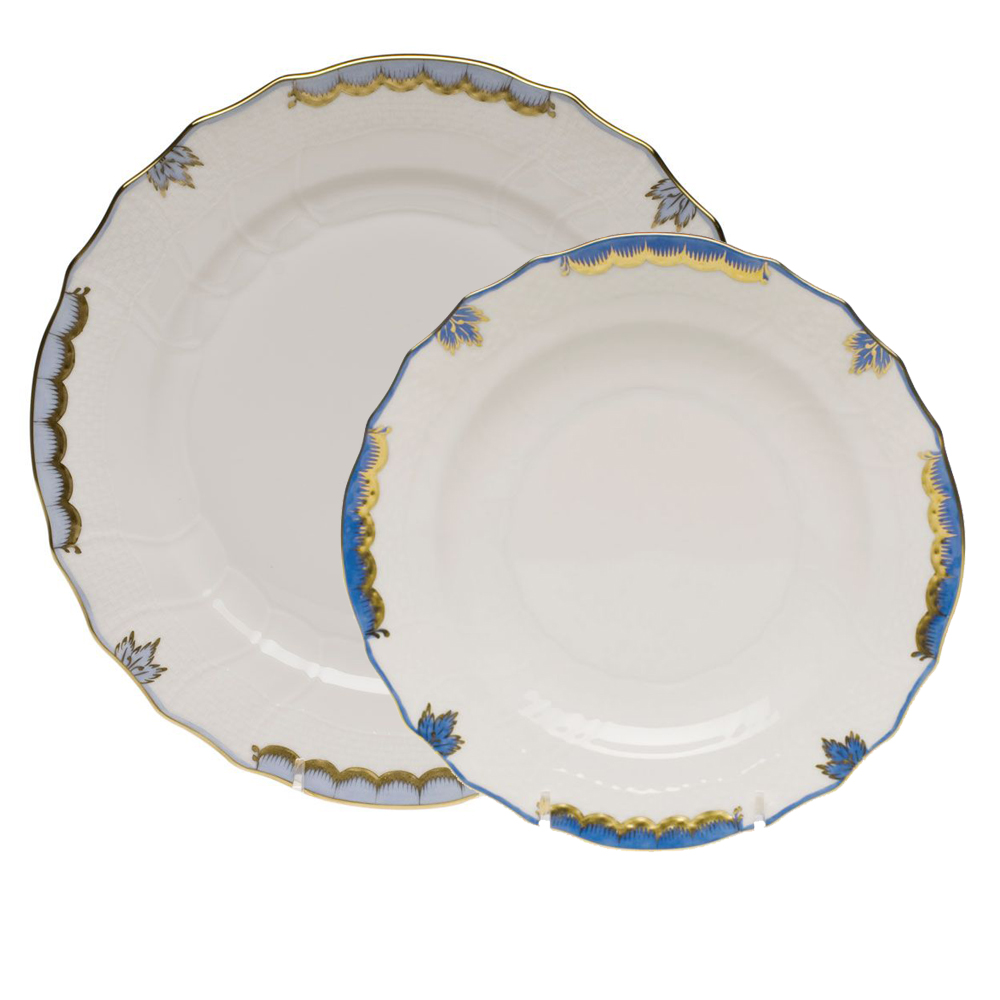 Herend Princess Victoria Light Blue Borsheims