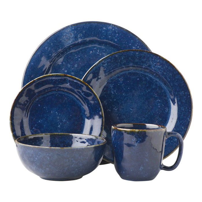 Juliska Puro Dappled Cobalt Dinnerware Borsheims