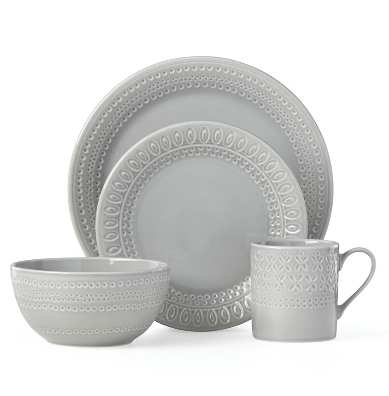 Kate Spade Willow Drive Grey Dinnerware