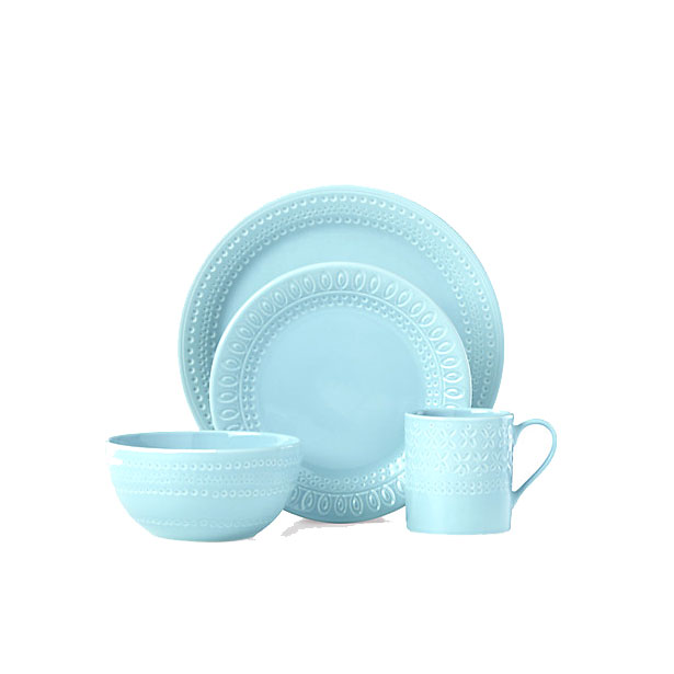Kate Spade Willow Drive Dinnerware, Blue Borsheims