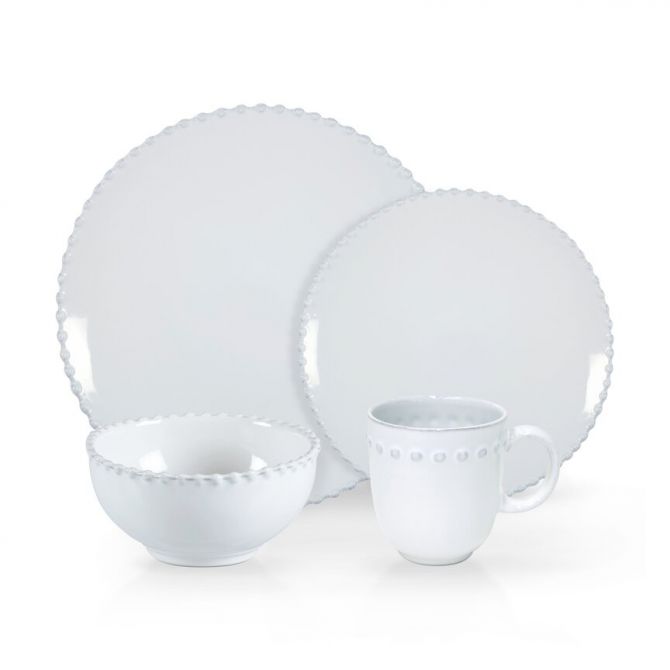 Costa Nova Pearl White Dinnerware | Borsheims