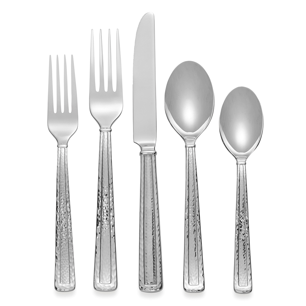 Michael Aram Hammertone 5 Piece Place Setting
