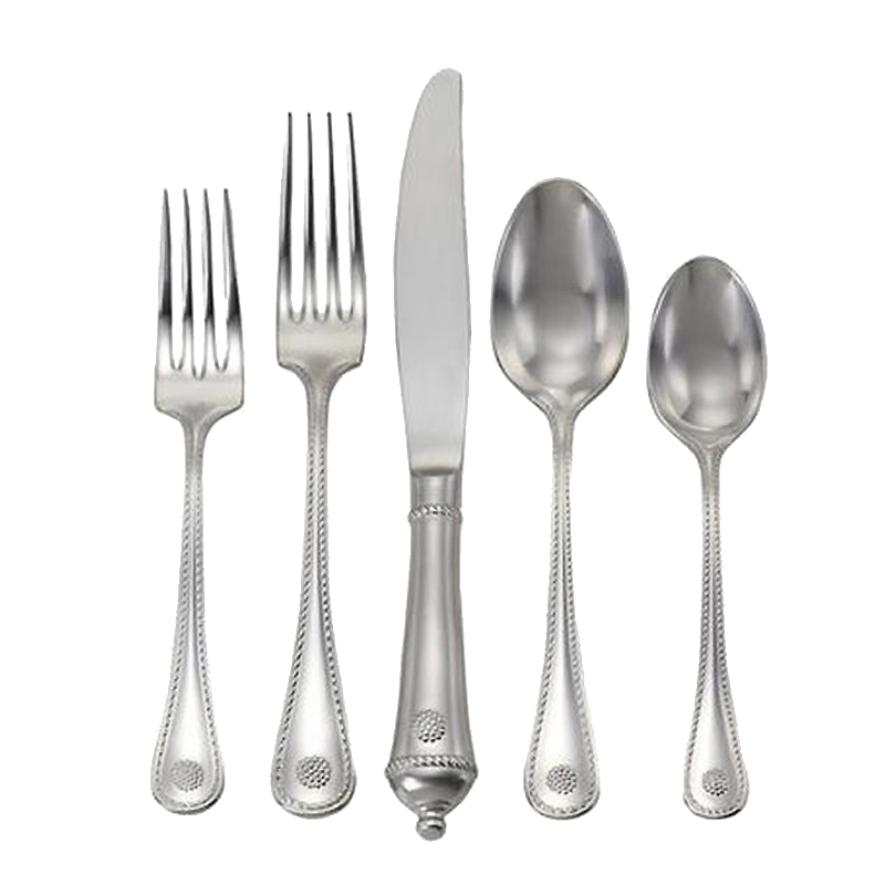 Juliska Berry And Thread Stainless Satin Flatware – Berries & Rope Outline – CHOICE Piece