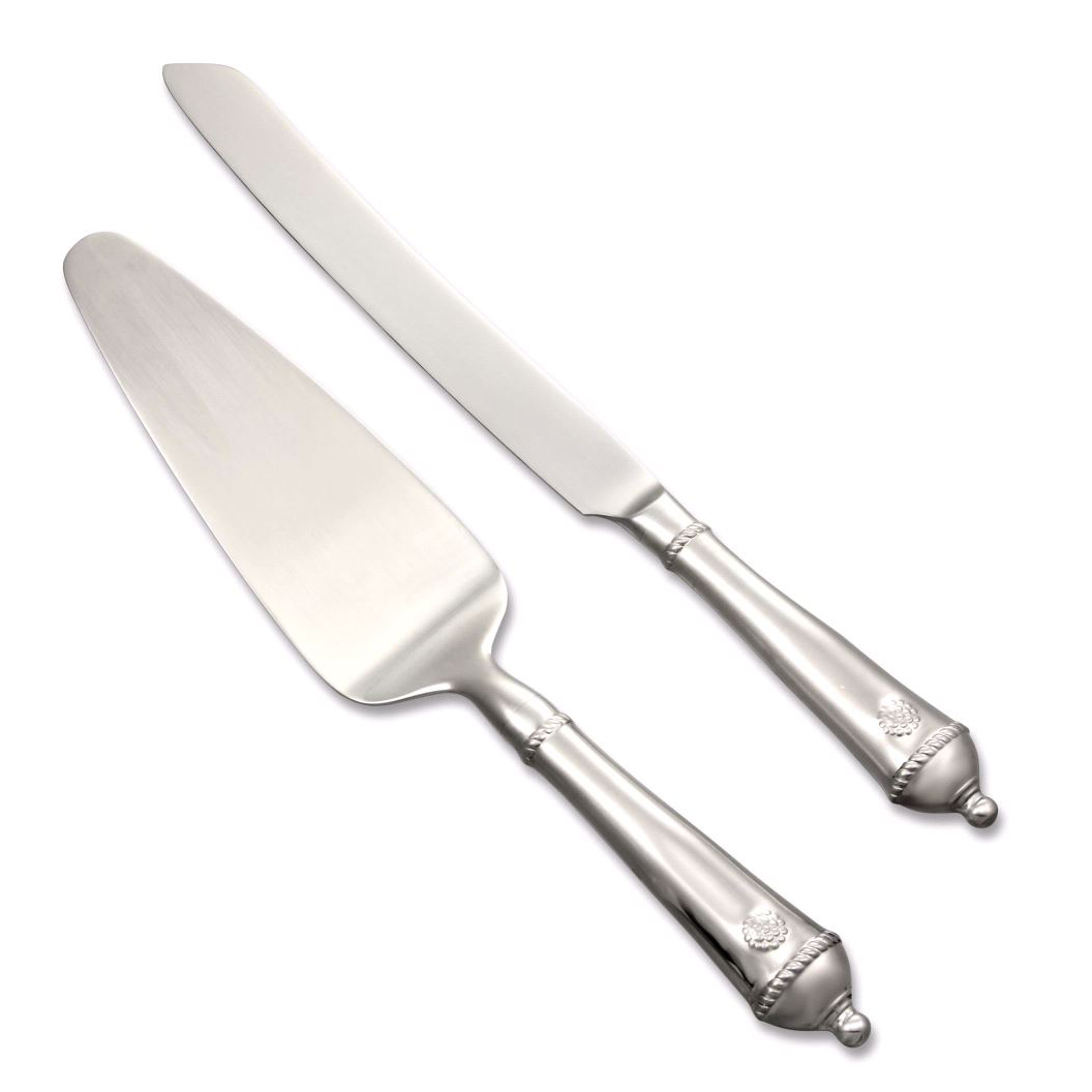 Juliska Berry and Thread Bright Satin Cake Knife & Server