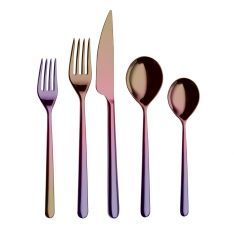Mepra Linea Rainbow Stainless 5 Piece Place Setting