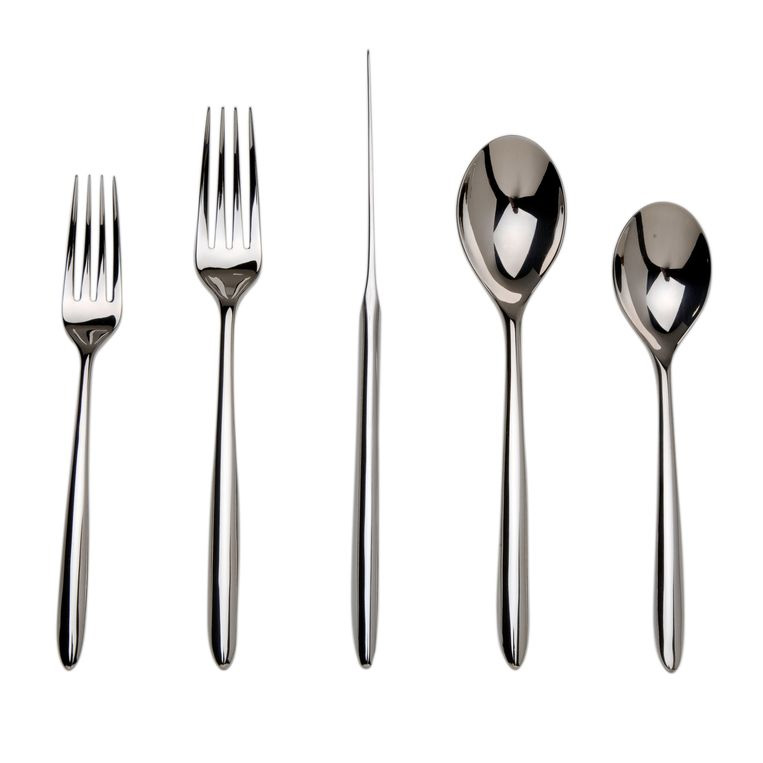 Nambe Dune 5 Piece Place Setting, Stainless Steel
