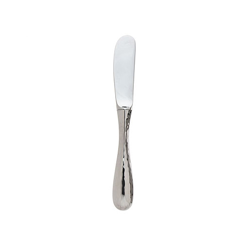 Ricci Florence Hammered Polished Stainless Butter Spreader