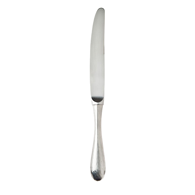 Ricci Florence Hammered Satin Stainless Place Knife