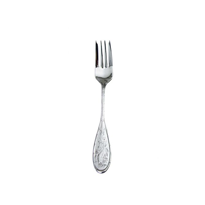 Ricci Japanese Bird & Bamboo Stainless Salad Fork