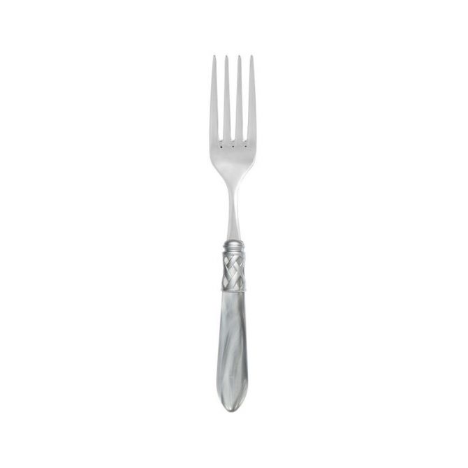 Vietri Aladdin Antique Light Grey Serving Fork