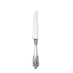 Wallace Grande Baroque Sterling Hollow Handle Lunch Knife