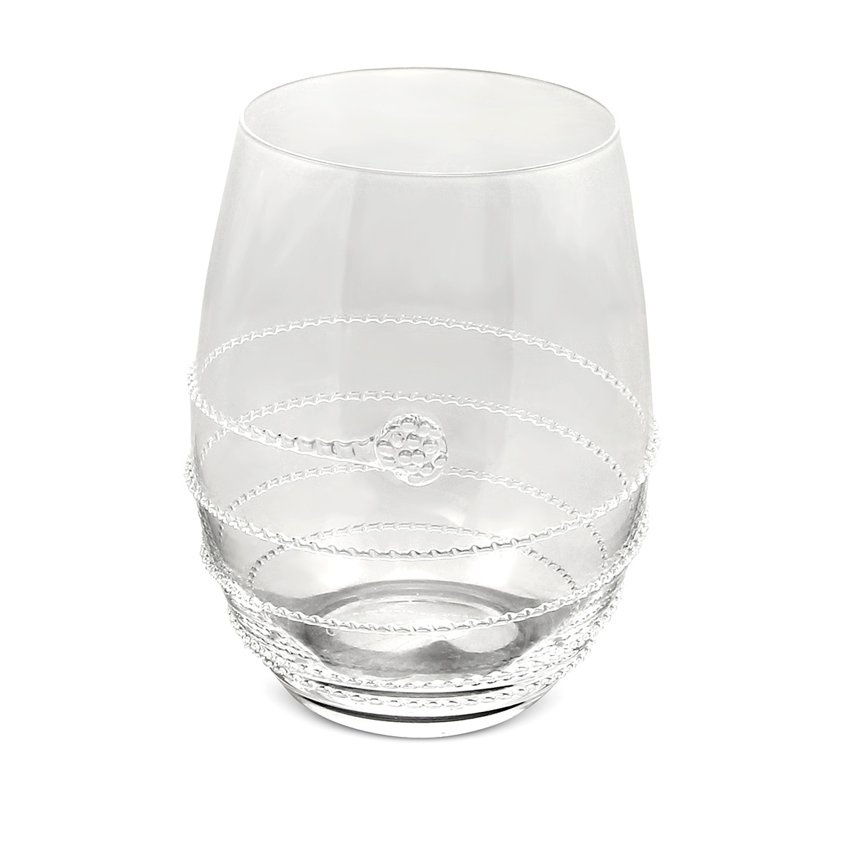 Juliska Amalia Clear Stemless White Wine