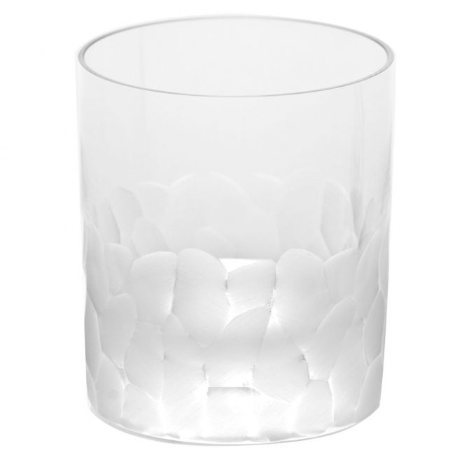 Moser Pebbles Clear Double Old Fashioned