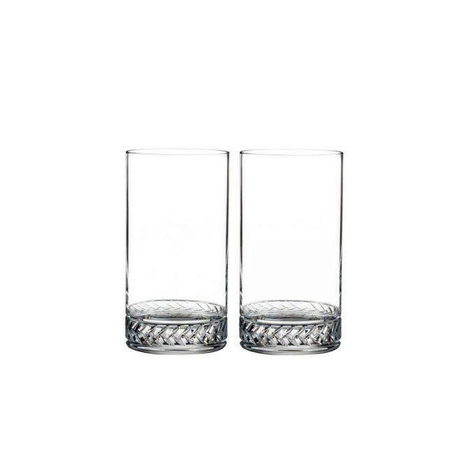 Nambe Braid Glassware