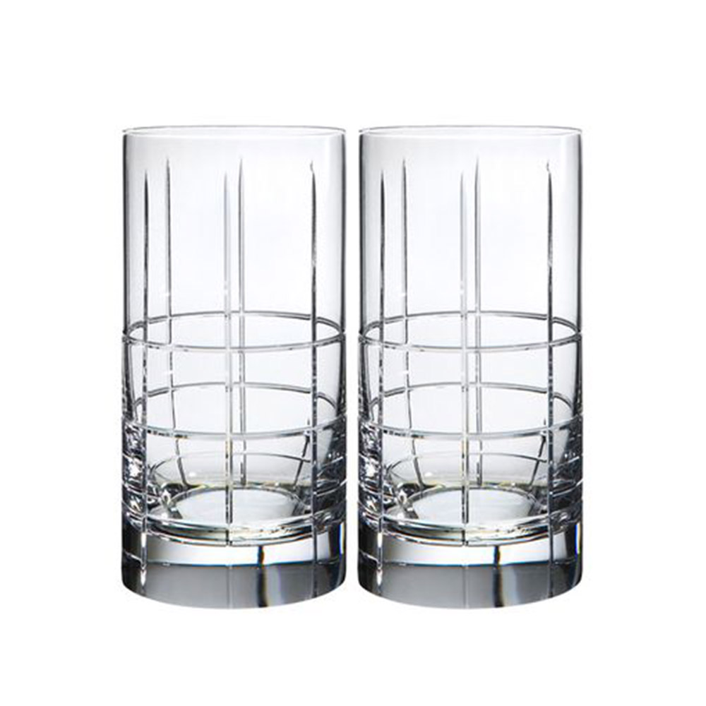 Orrefors Street Highball Pair