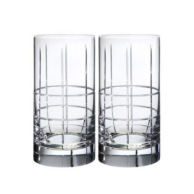Orrefors Street Highball Pair