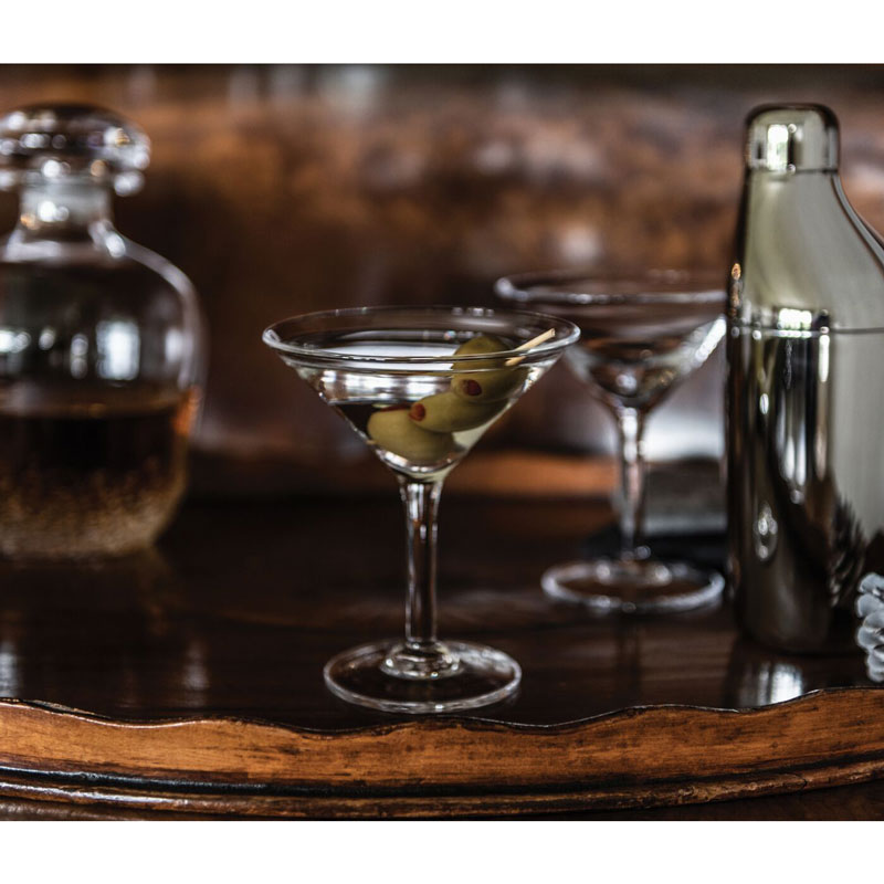 Simon Pearce Ascutney Martini Glass