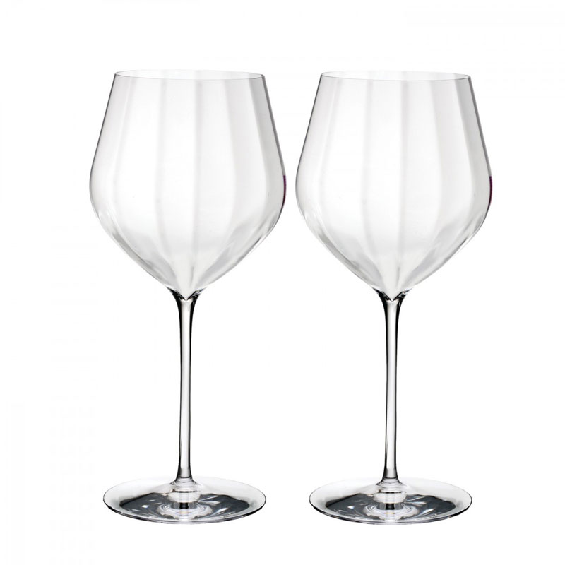 Waterford Elegance Big Red Wine Optic Pair