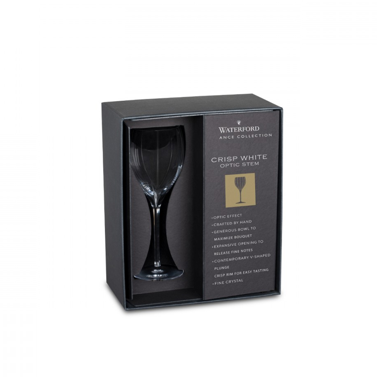 Waterford Elegance Optic Crisp White Wine Pair